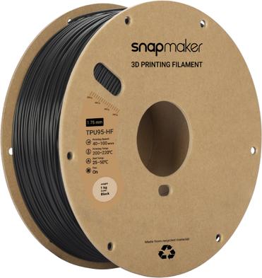 Snapmaker High Flow TPU95 Schwarz 1kg (TPU, 1000 g, Schwarz)