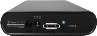 Fantec DB-AluAir U2e HDD-Gehäuse Schwarz 3.5"" (3.5")