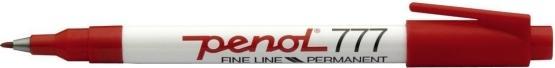 Image du produit Penol Marqueur permanent 777, 1 mm, pointe large, rød (Rouge, 1 mm, 1 x)