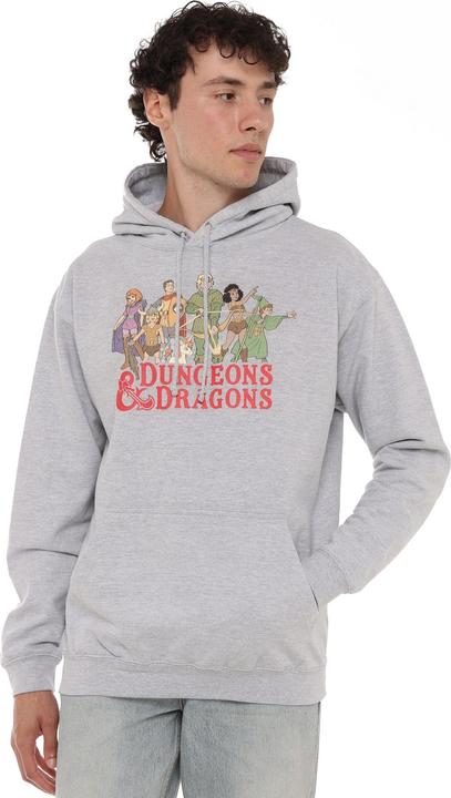 Produktbild Dungeons & Dragons Mens Line Up Pullover Hoodie (XXL)