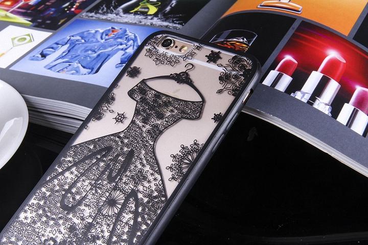 Actual product image König Design Apple iPhone SE 2020 Mobile Case Mandala Case Cover Dress Black (Apple iPhone SE (2nd Gen))