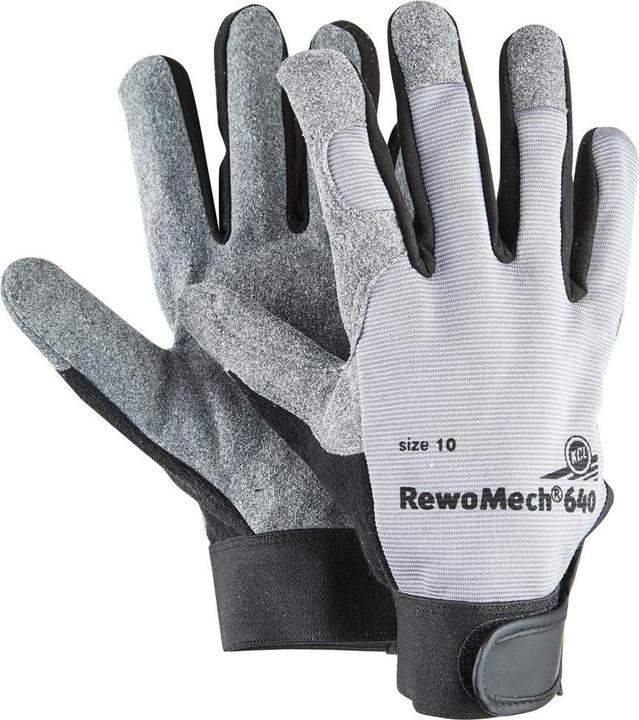 Actual product image Honeywell Synthetic leather gloves RewoMech 640 (9)