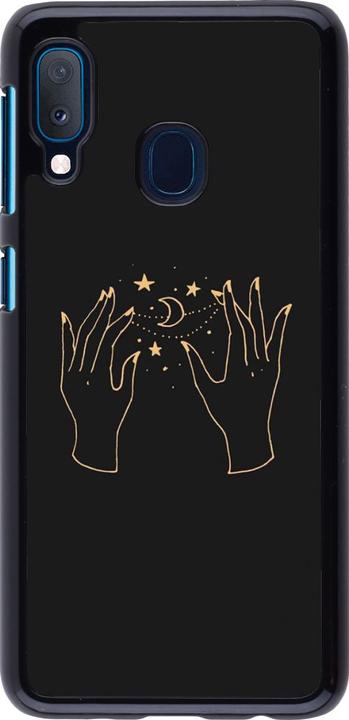 Actual product image PhoneLook Coque Grey magic hands (Samsung Galaxy A20e)