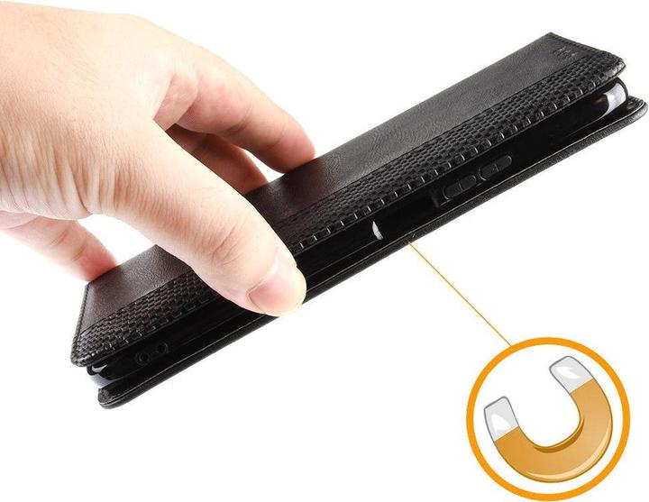 Actual product image Cover-Discount WIKO Y82 - Stand Flip Case Cover black (Wiko Y82)