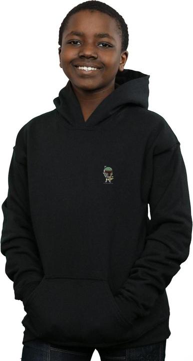 Actual product image Star Wars Boys Boba Fett Chest Print Hoodie (128)