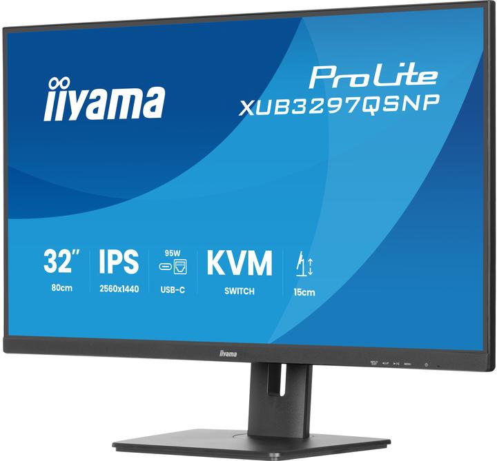 Immagine prodotto iiyama Monitor XUB3297QSNP-B1 (2560 x 1440 pixel, 32")