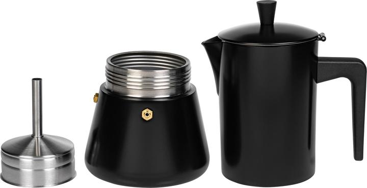 Produktbild Furber Espressokocher Chicchi 10 Tassen, Schwarz (10 T.)