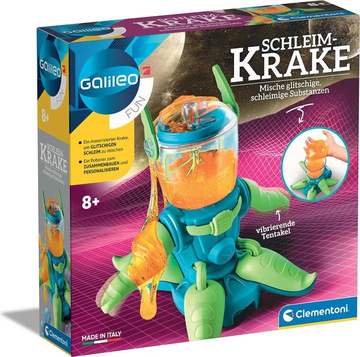 Image du produit Clementoni 59277 - Pieuvre gluante, boîte d'expérimentation, dès 8 ans (édition FR)