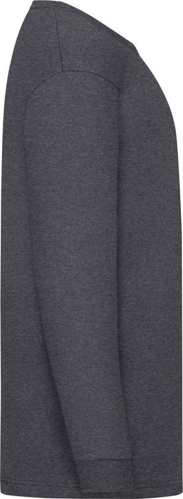 Actual product image Fruit of the Loom Childrens/Kids Valueweight Heather Long-Sleeved T-Shirt (116)