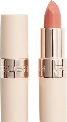 Gosh Luxury Nude Lipstick with Light Sheen Intense Nude Shades for Natural Lips 001 Nudity (001 Nudity)