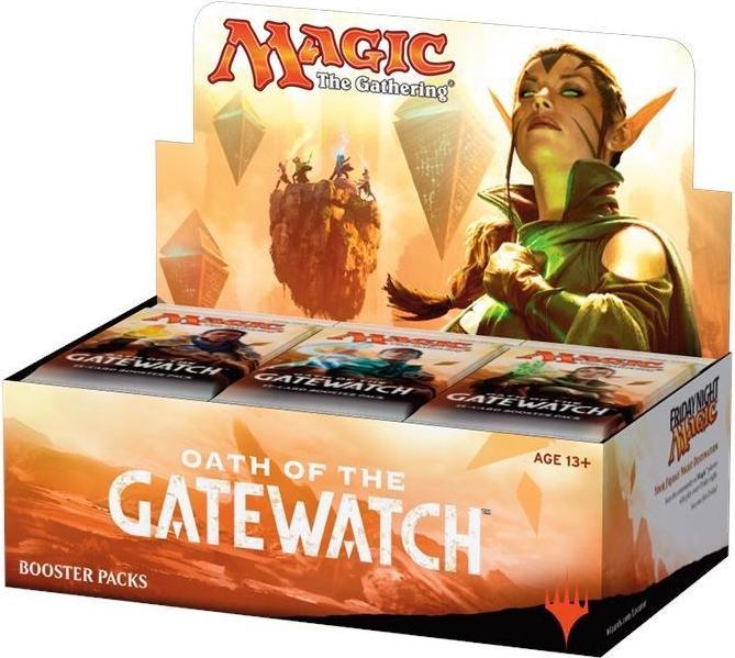 Image du produit Magic the Gathering Oath Gatewatch Draft Booster Box - - EN (Anglais, Affichage du booster)