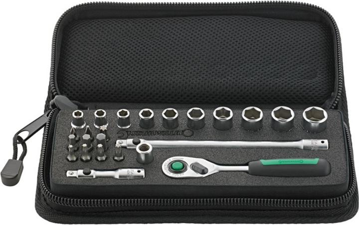 Actual product image Stahlwille Socket wrench set 1/4" / 24 pieces / 40/20/4QRSCI (1/4")