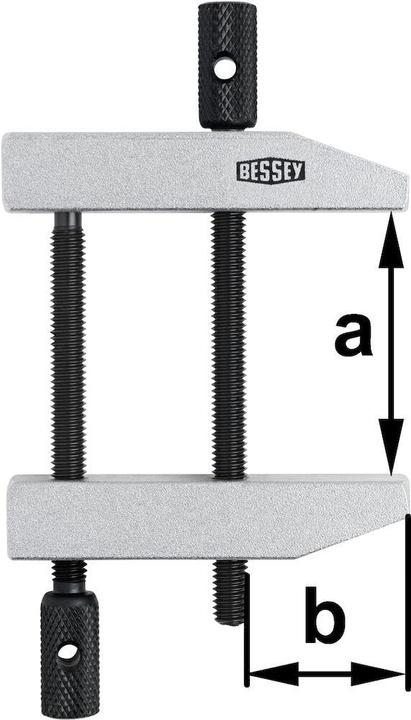 Productafbeelding Bessey Parallelle schroefklem PA 28/1 (28 mm)
