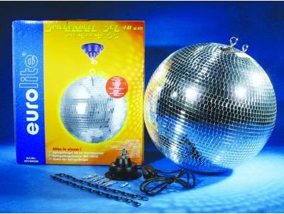 Image du produit Eurolite Jeu de boules à facettes avec moteur (40 cm)