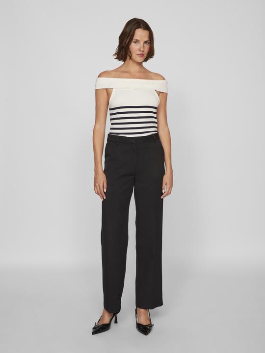 Actual product image Vila Striped off-shoulder top (XS)