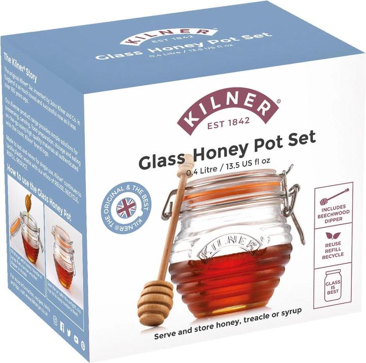 Produktbild Kilner Honigglas und Löffel (0.40 l)