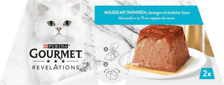 Immagine prodotto Gourmet Cibo umido Revelations Mousse con Tonno, 2 x 57 g (Adulto, 1 pz., 114 g)