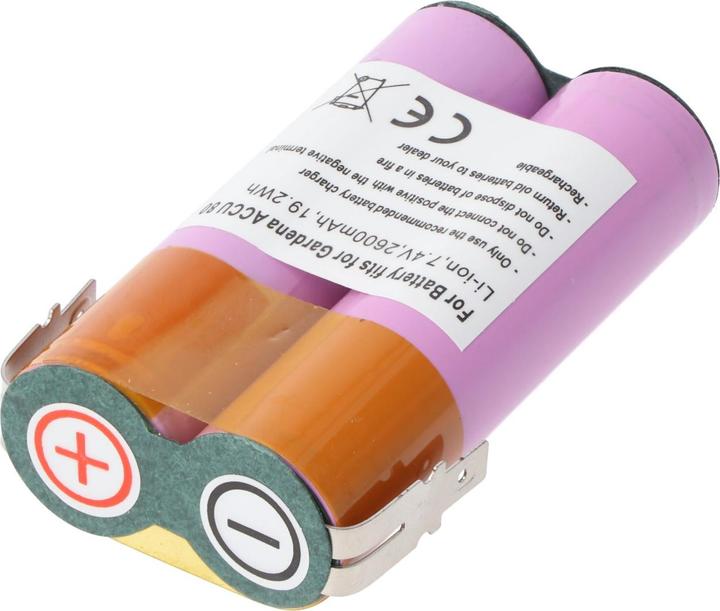 Produktbild AccuCell Akku Gardena ACCU 80 (1 Stk., Gerätespezifisch, 2600 mAh, Akku)