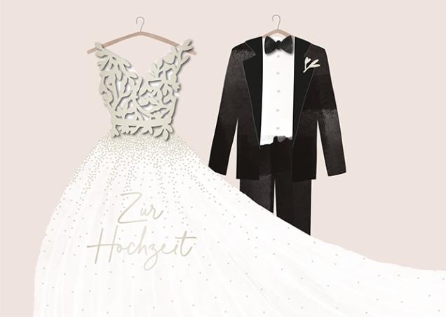 Actual product image Greeting card - For the wedding