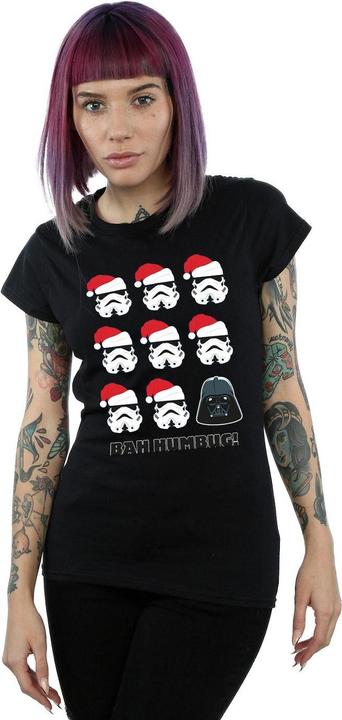 Immagine prodotto Star Wars Christmas Humbug Maglietta Donna (M)