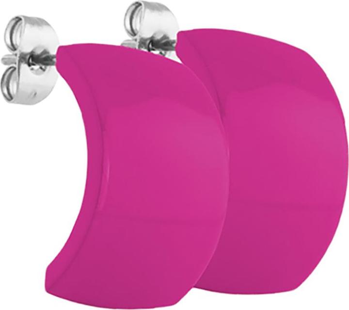 Produktbild Star Piercing Ohrstecker violett Schild (ohne Messing, Chirurgenstahl 316L)