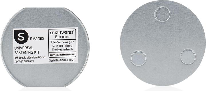 Actual product image Smartwares Magnetic attachment for smoke detectors