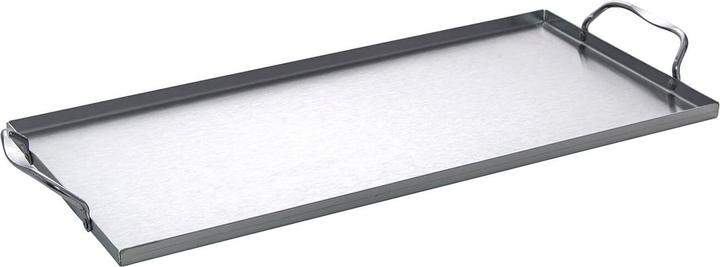 Produktbild All'Grill Edelstahl Grillwanne mit 2 Griffen, 39,5 x 19 x 1 cm