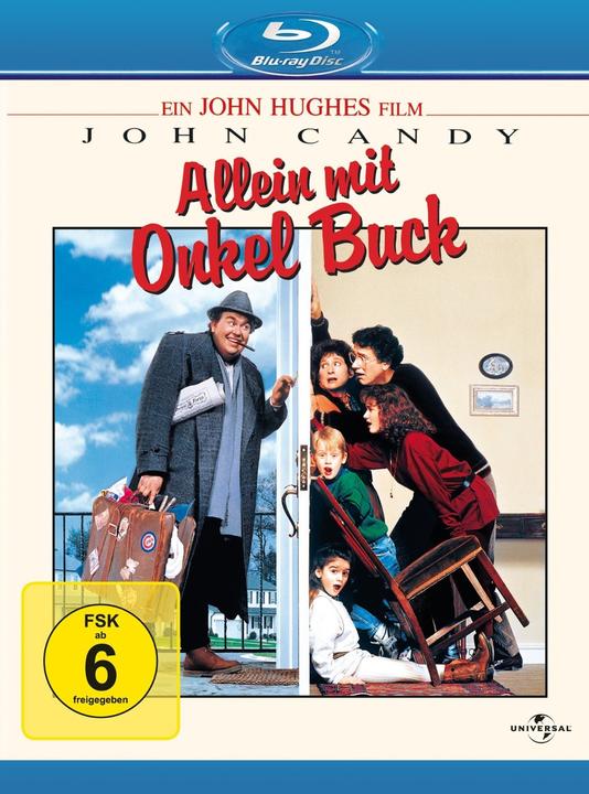 Seul avec l'oncle Buck (Blu-ray, 1989, Russe, Espagnol, Anglais, Allemand, Italien, Portugais, Français)