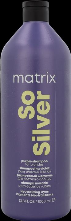 Produktbild Matrix Total Results So Silver Color Obsessed (1000 ml, Flüssiges Shampoo)