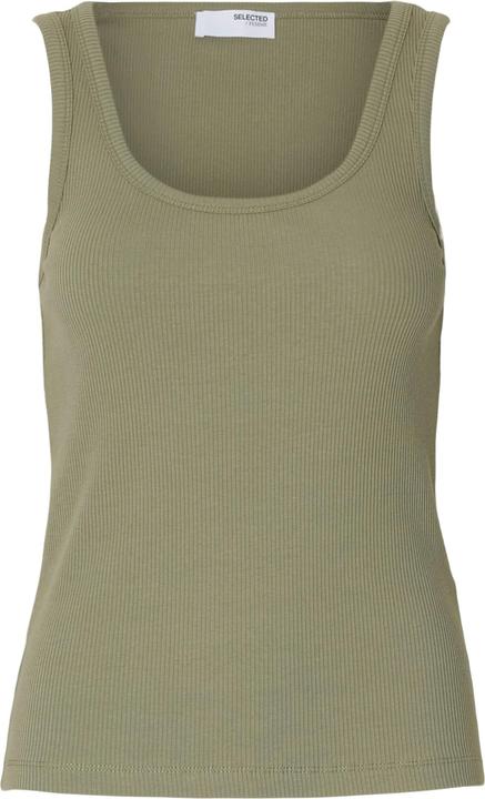 Produktbild Selected Femme Rippmuster Baumwoll Tanktop (M)