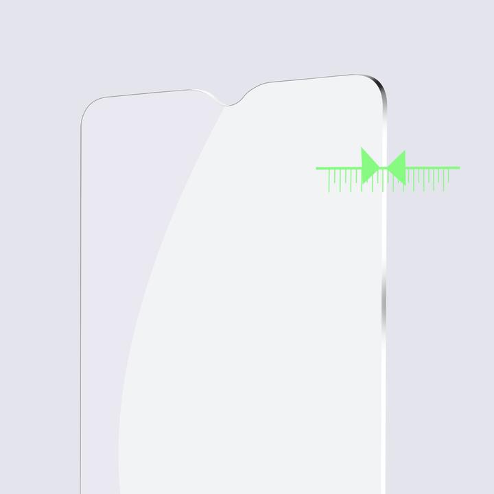 Actual product image Avizar 9H hardness glass display protection film (1 Piece, ZTE Blade A53 Pro)