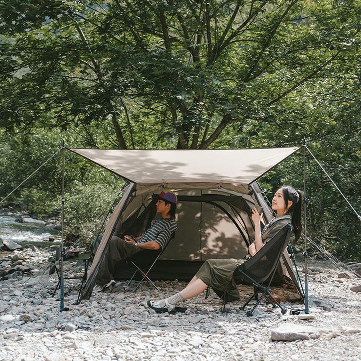 Immagine prodotto Naturehike Tenda Shandi con una camera da letto cnk2300zp017-grigio (Tenda a cupola)
