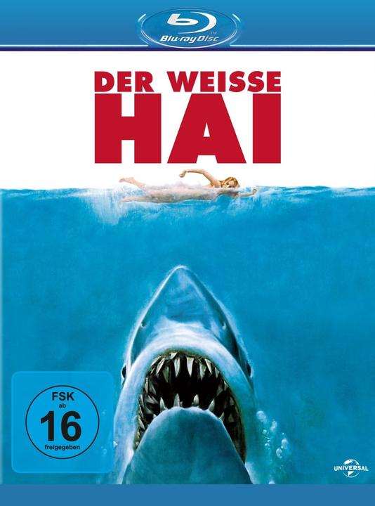 Le grand requin blanc (Blu-ray, 1975, Turc, Hongrois, Anglais, Allemand, Tchèque)