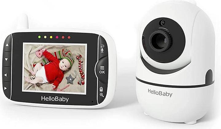 Produktbild HelloBaby HB65 Babyphone mit Kamera (Babyphone mit Kamera, 305 m)