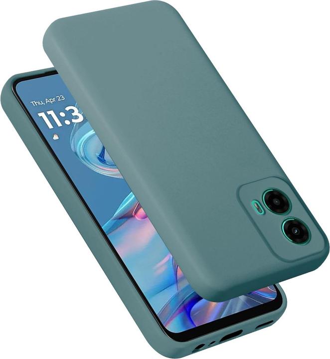 Immagine prodotto Cadorabo Custodia per Motorola Moto G45 TPU Liquid Silicone Case (Motorola Moto C)