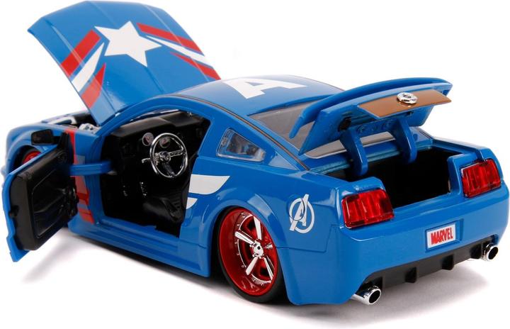 Produktbild Jada Avengers Captain America mit Auto 1:24