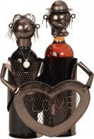 Productafbeelding IKO Wijnfleshouder 'Lovers' h=32cm b=24cm (Wijnfleshouder)