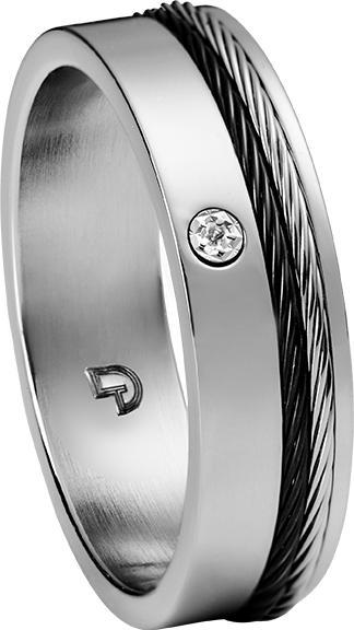 Actual product image Jourdan Steel ring, diamond