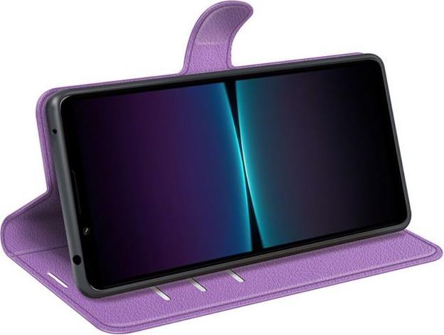 Produktbild MU Classic Litchi Leder Bookcover Series (Sony Xperia 1 VI)