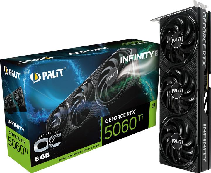 Produktbild Palit VGA RTX5060TI 8GB Infinity 3 OC (8 GB)