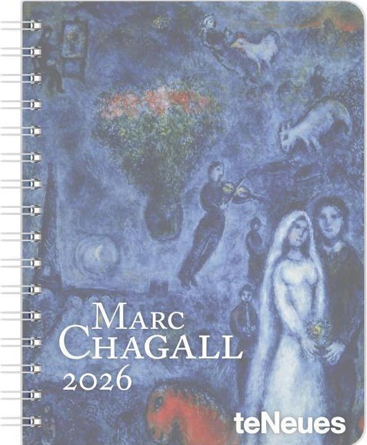 Immagine prodotto MarcChagall2026-Diary-Buchkalender-Taschenkalender-Kunstkalender-16 (Tedesco)