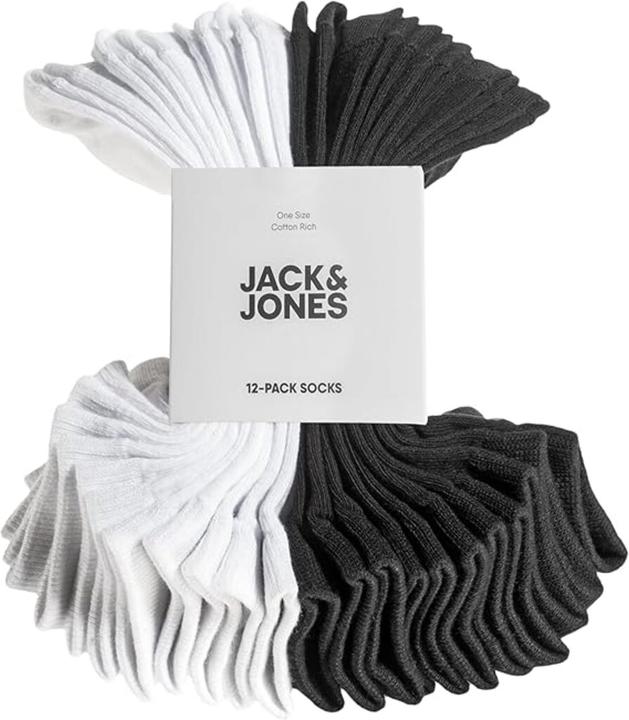 Jack & Jones Unisex Sneaker Socken 12er Pack