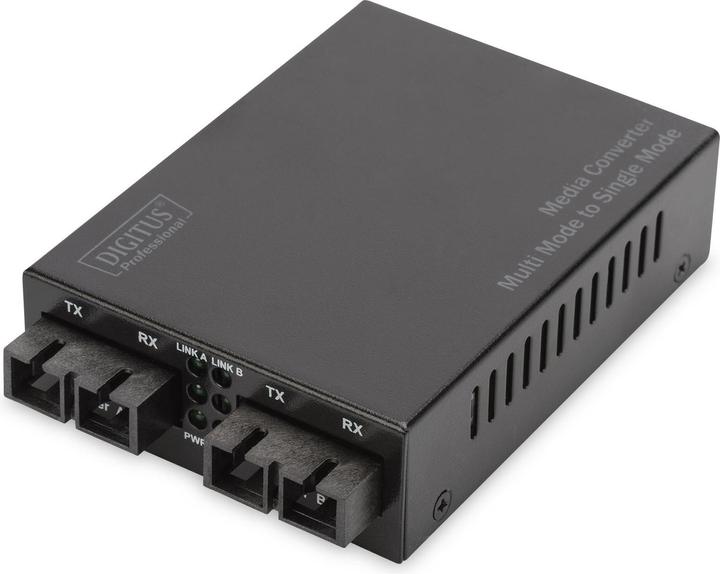 Immagine prodotto Digitus Fast Ethernet multimodale al convertitore di media monomodale SC a SC lunghezza d'onda 1310nm