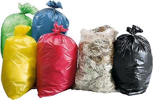 Actual product image Deiss PE waste sacks (25 x, 120 l)