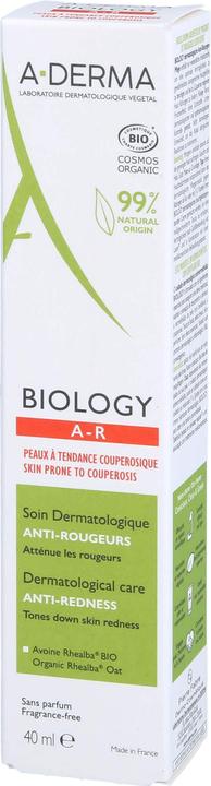 Immagine prodotto A-Derma BIOLOGIA Crema anti-rossore (40 ml, Crema 24h)