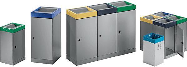 Actual product image kaiserkraft Swing lid recyclable waste collector (30 l)