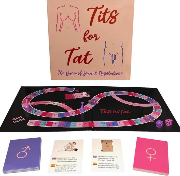 Immagine prodotto Kheper Games Gioco da tavolo Tette per Tat (Gioco da tavolo, Inglese, Spagnolo)