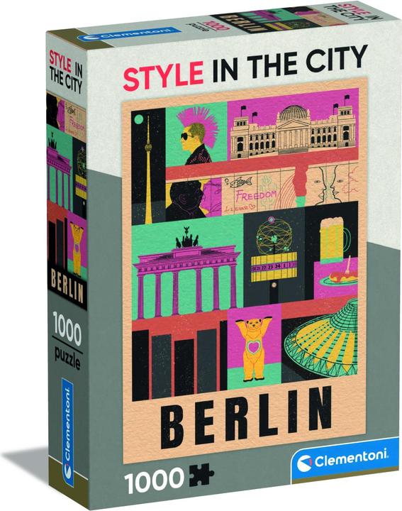Actual product image Clementoni Puzzle Berlin pieces (1000 pieces)