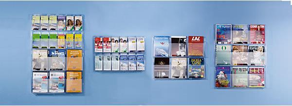 Actual product image Helit Wall display (A4)