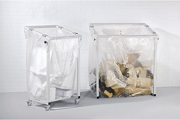 Actual product image eurokraft pro Large volume recyclable waste collector (1000 l)